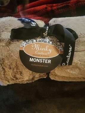 Minky Couture Milk Chocolate Sorbet MONSTER 60×72